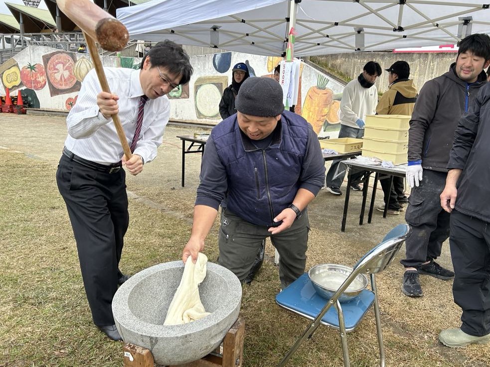 餅つき